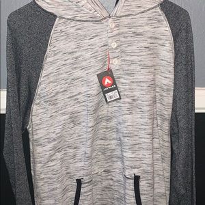 Long Sleeve Grey Hoodie